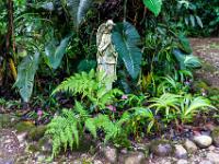 Engelfigur im Garten der Hacienda La Isla